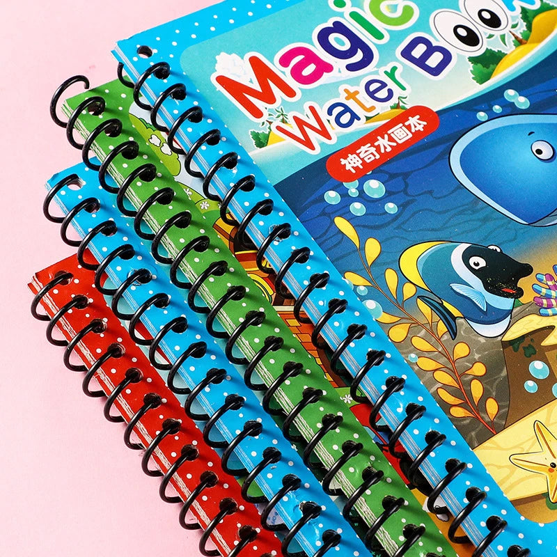 A Journey of Learning and Wonder in Magic Water Coloring Book