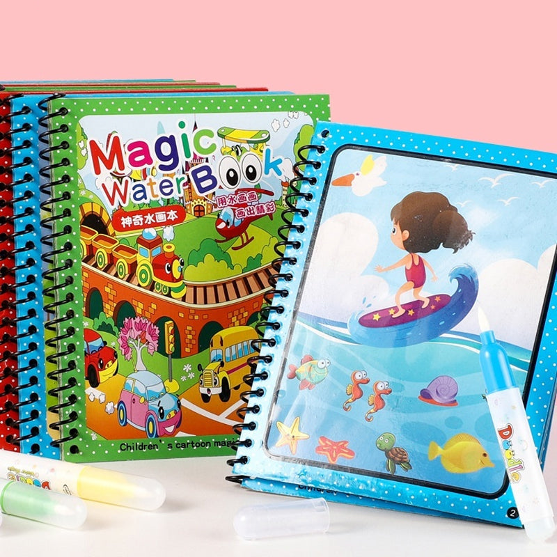 A Journey of Learning and Wonder in Magic Water Coloring Book